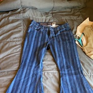 Bell bottom jeans